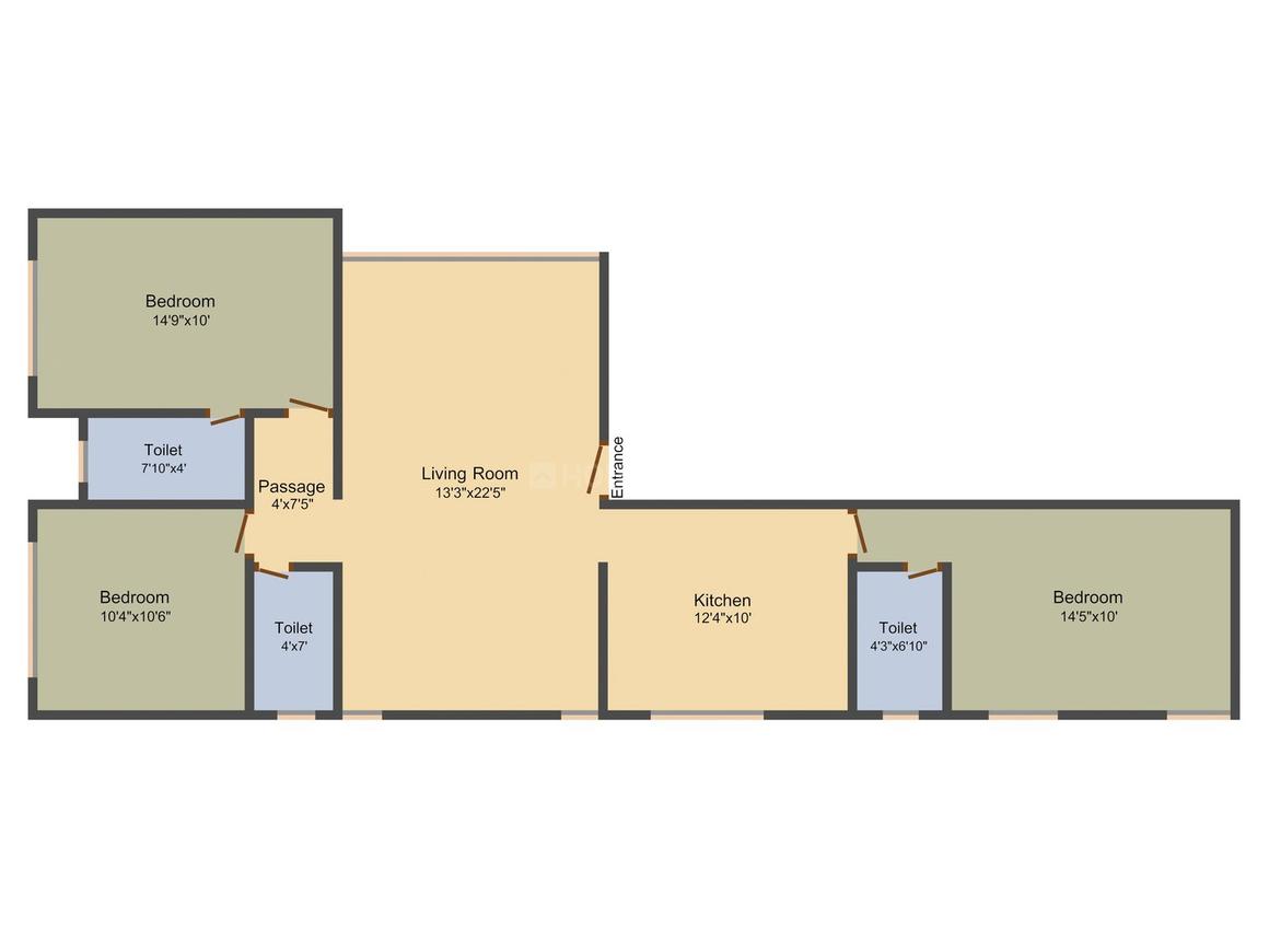 3 BHK Apartment