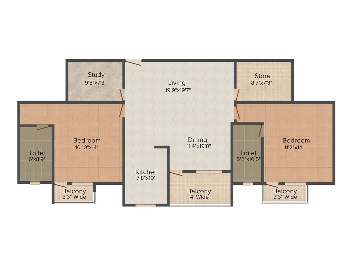 2 BHK Apartment
