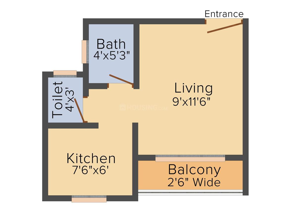 1 RK Apartment