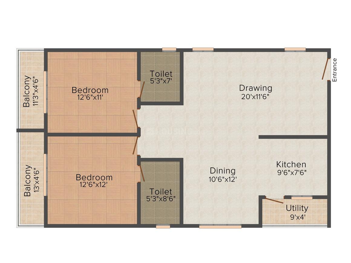 2 BHK Apartment