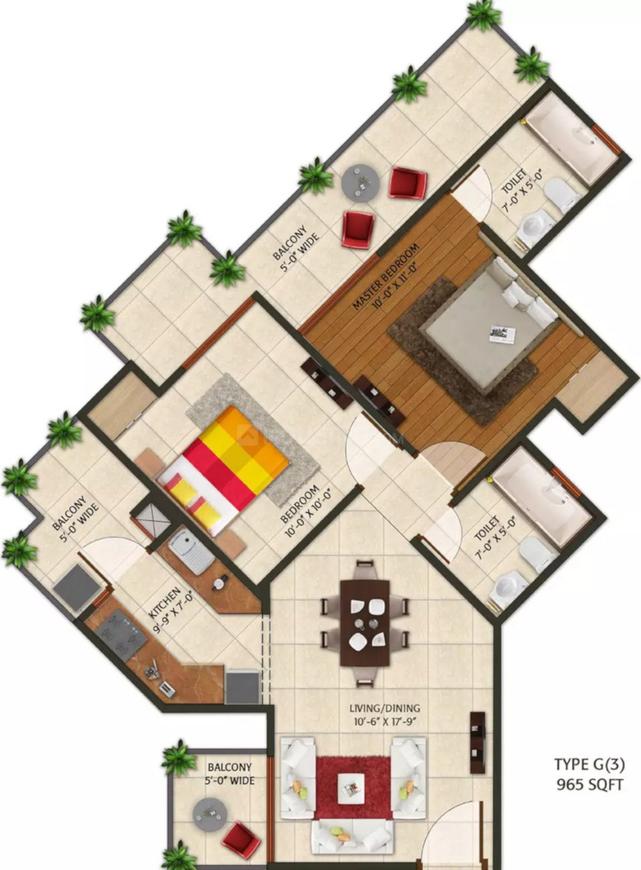 2 BHK Apartment