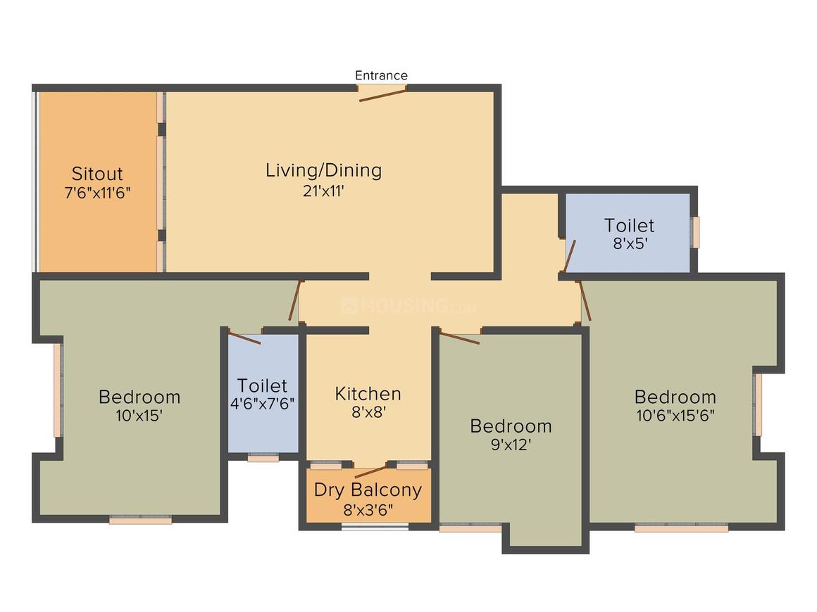 2 BHK Apartment