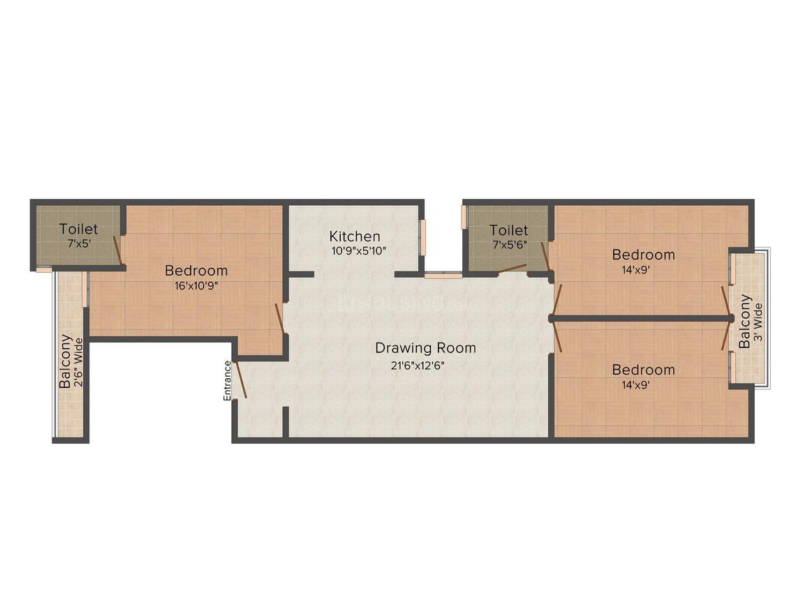3 BHK Independent Floor