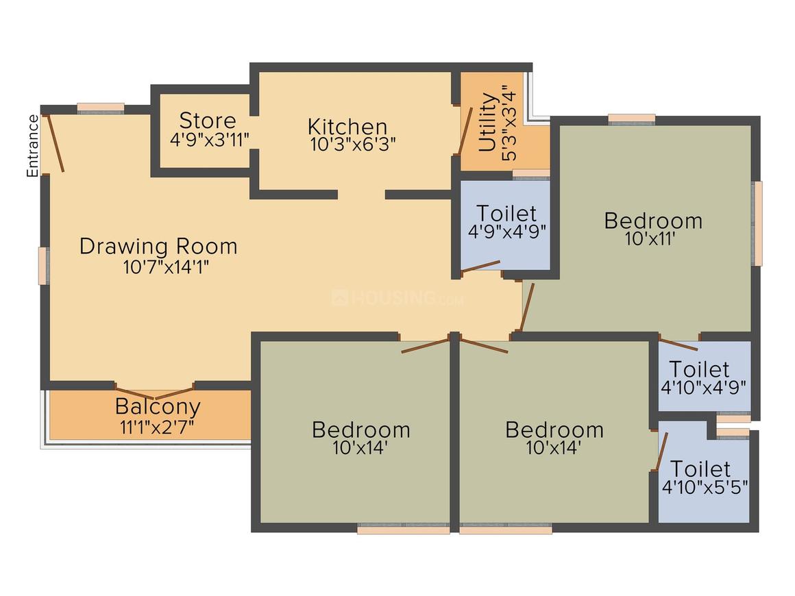 3 BHK Apartment