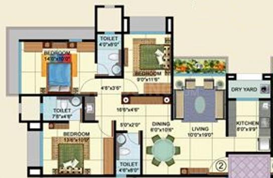 3 BHK Apartment