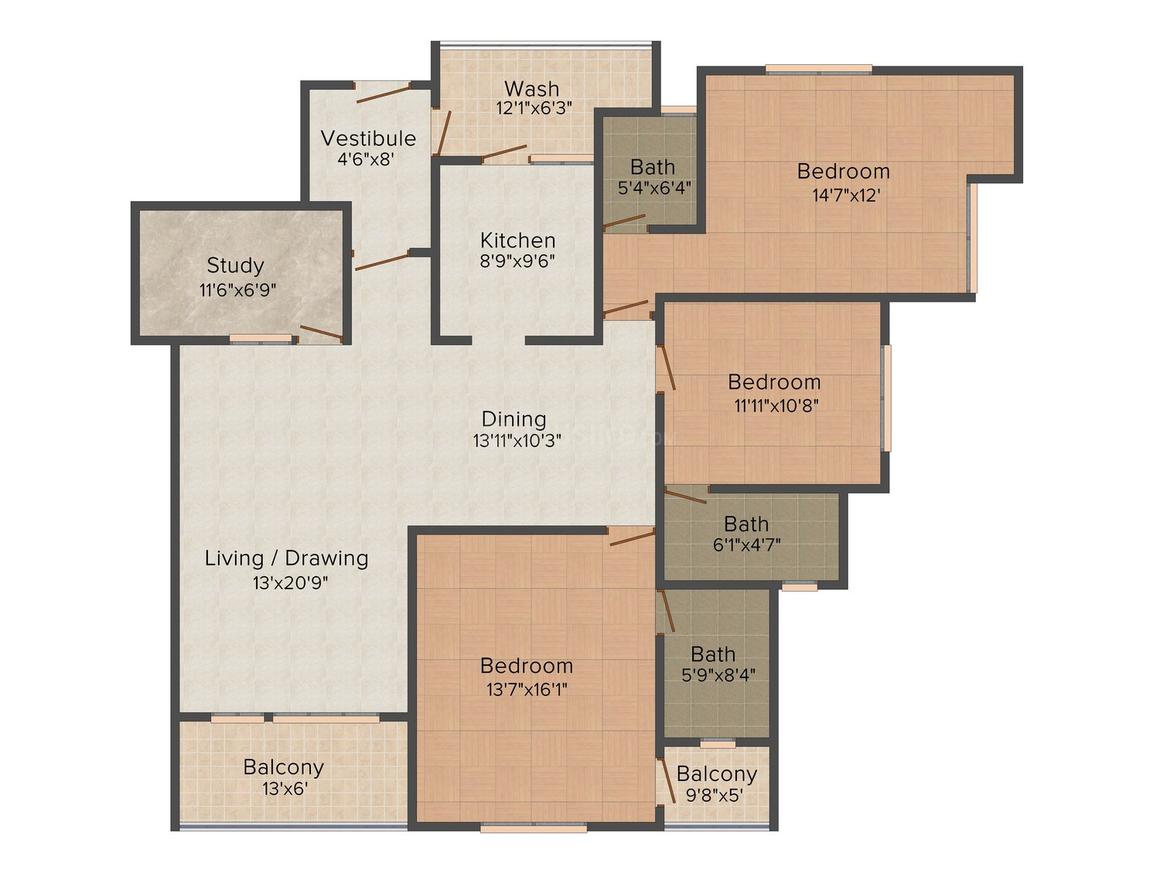 3 BHK Apartment