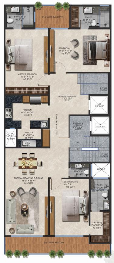 Altura Greater Kailash 2 Super Luxury Floors - Image 6