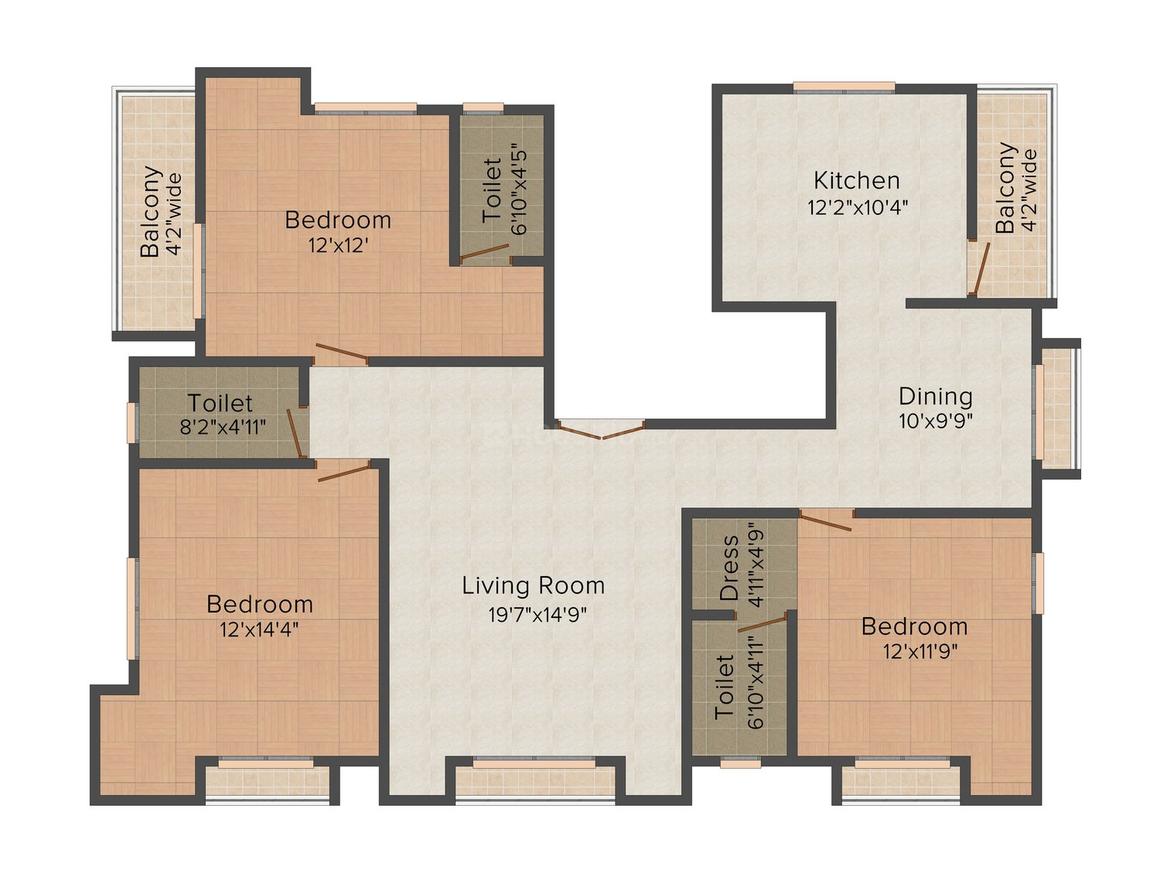 3 BHK Apartment