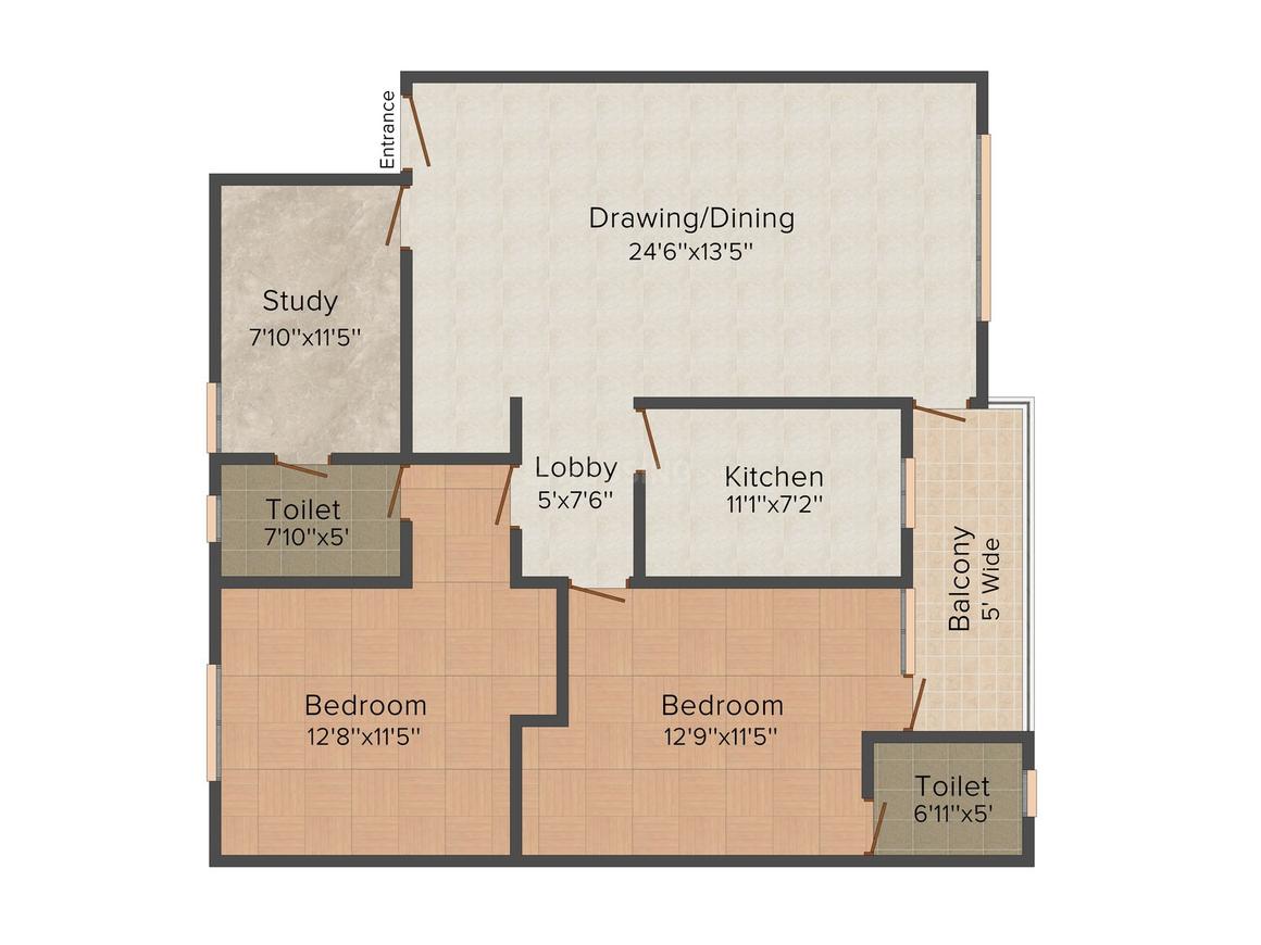 A G Zodiac Apartment In Vrindavan Yojna Price Reviews Floor Plan