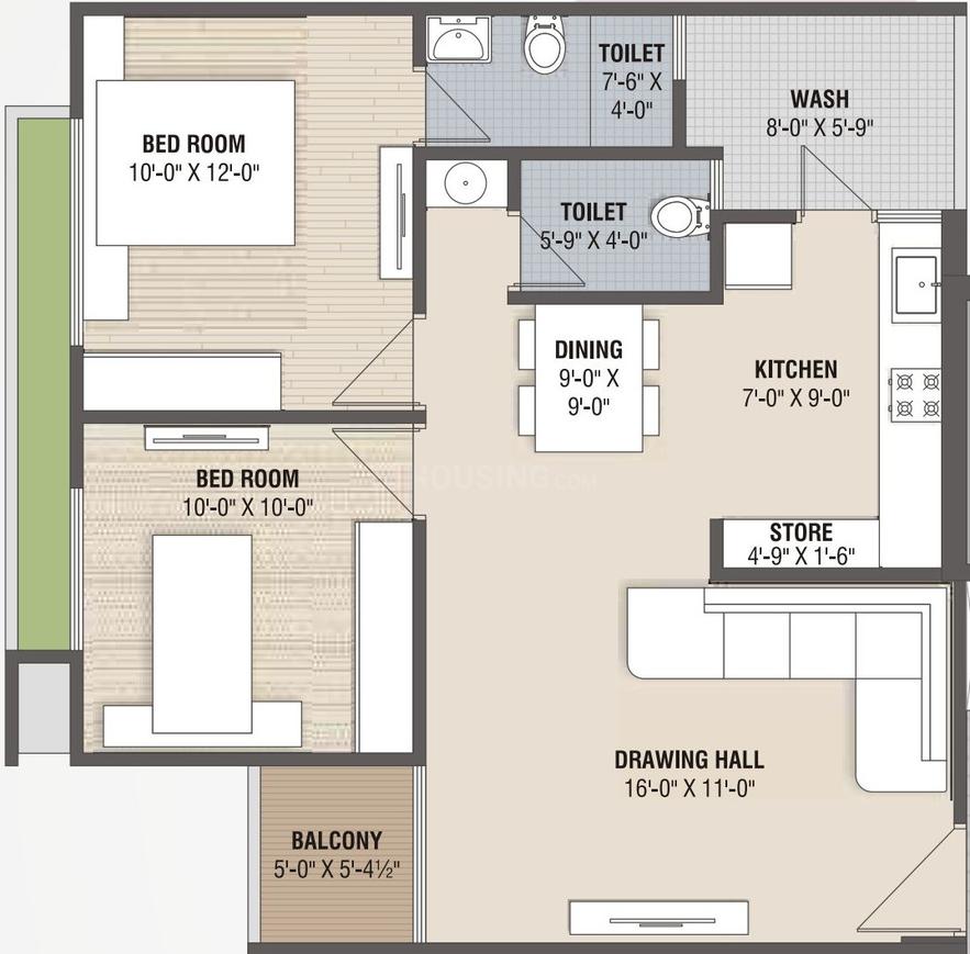 2 BHK Apartment
