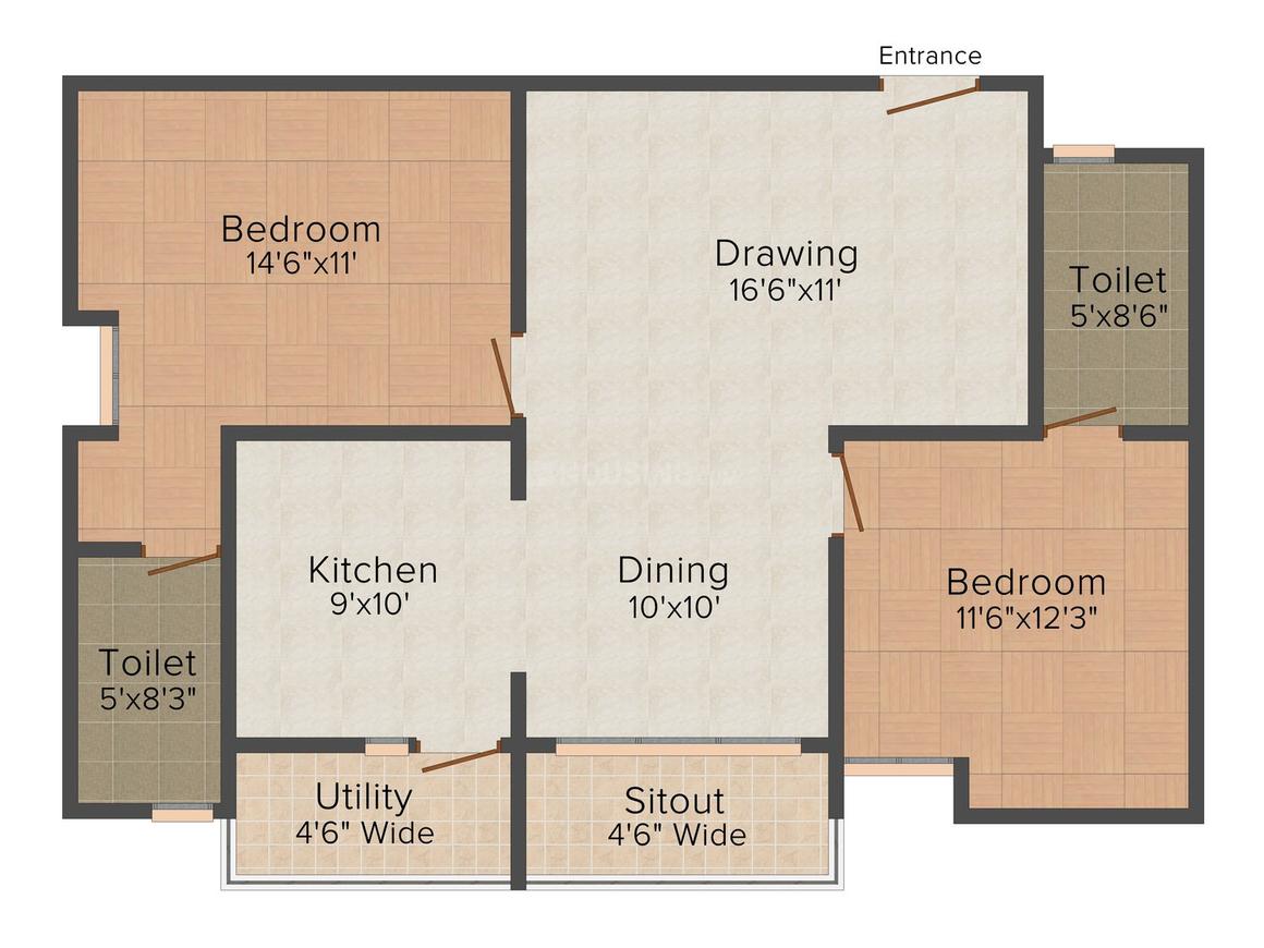 2 BHK Apartment
