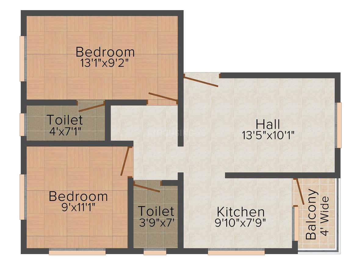 2 BHK Apartment