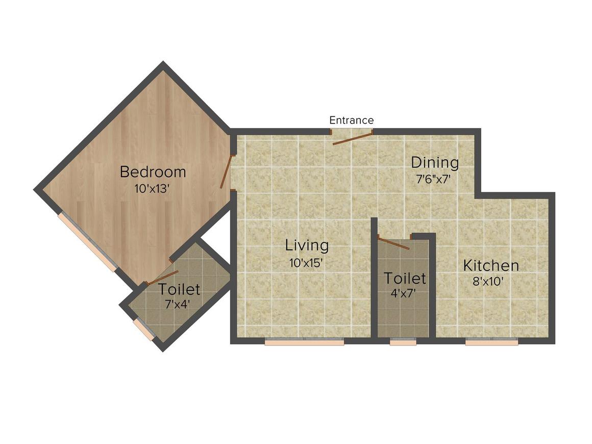 1 BHK Apartment