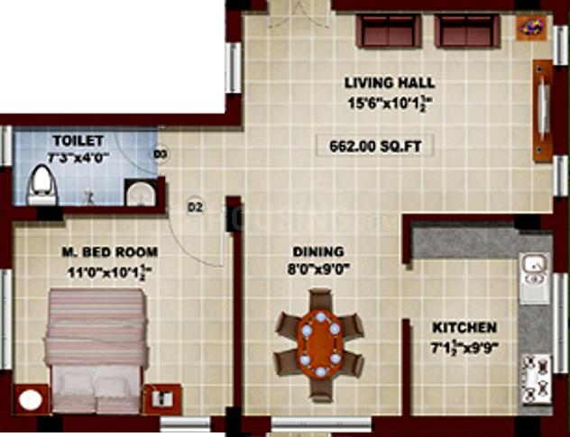 1 BHK Apartment
