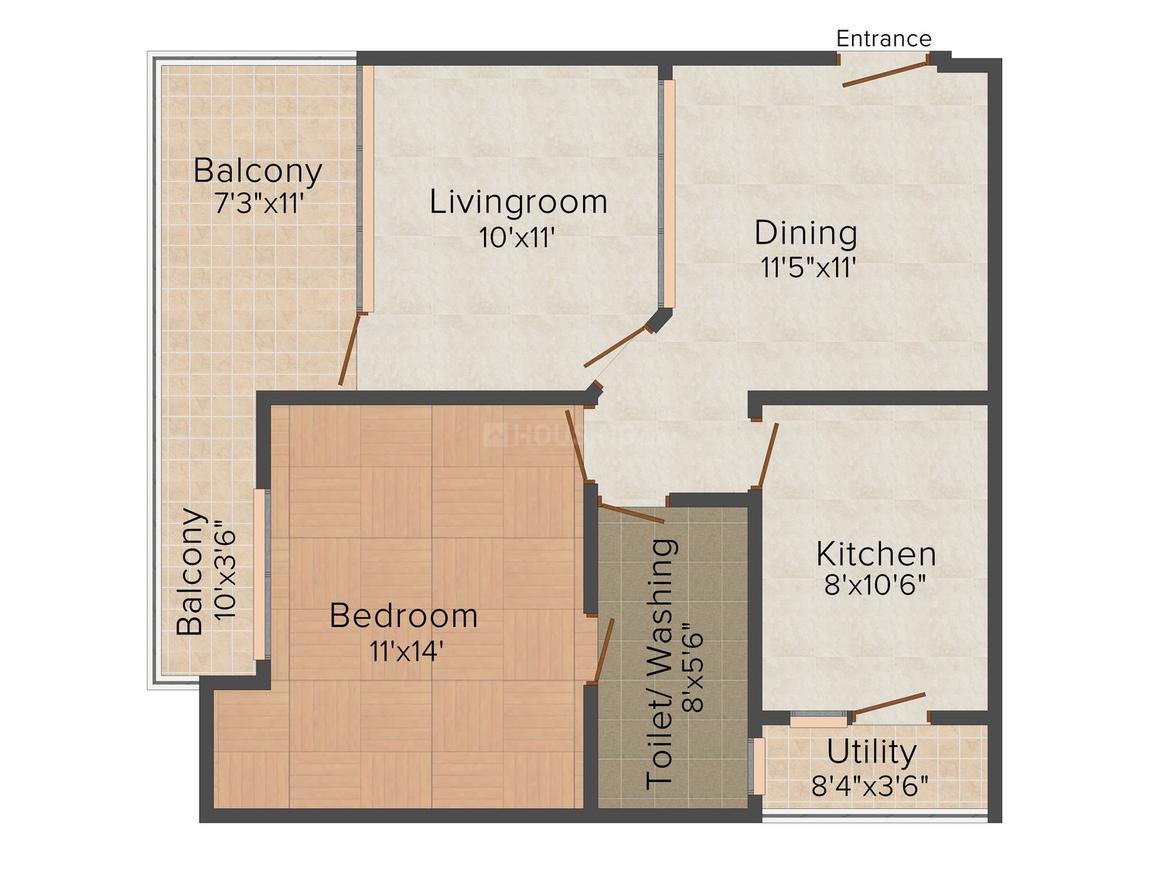 1 BHK Apartment