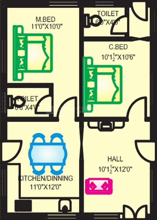 2 BHK Villa