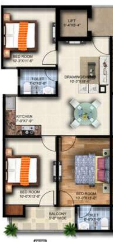 Vyam Metro Apartments - Image 16