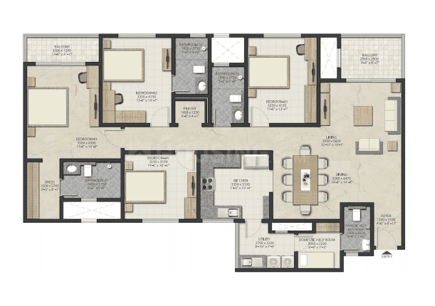 Sobha Royal Pavilion Phase 8 Wing 15 - Image 16