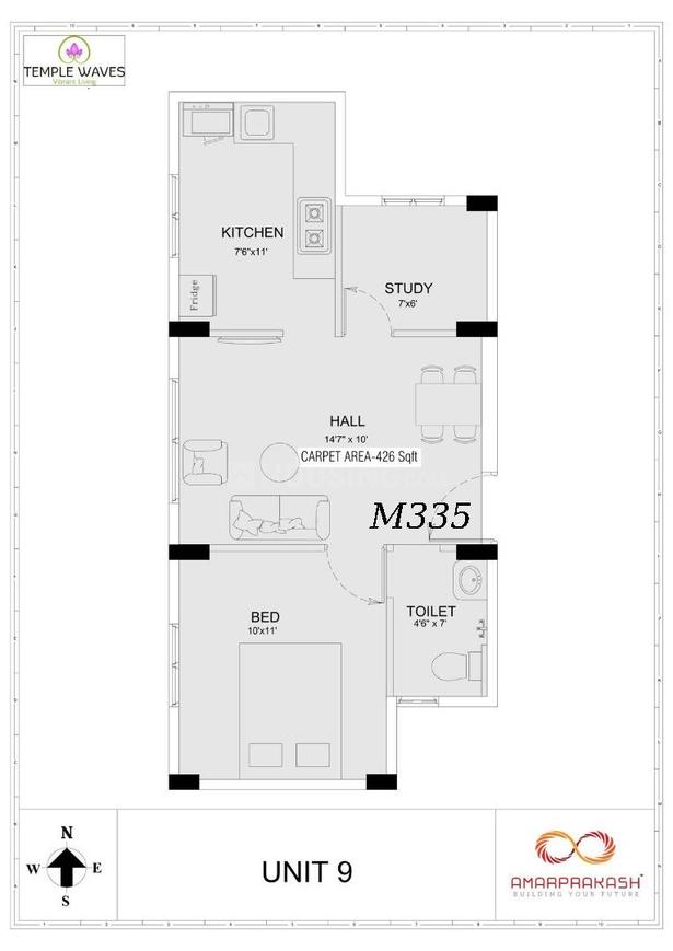 Amarprakash Temple Waves in Chromepet, Chennai Price, Reviews & Floor