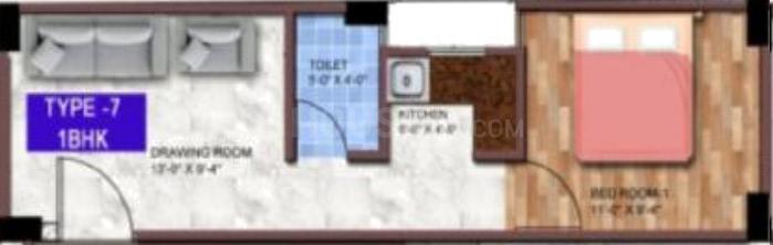 1 BHK Apartment