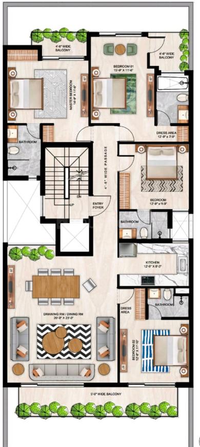 AS Estate Luxury Floor 6 - Image 2