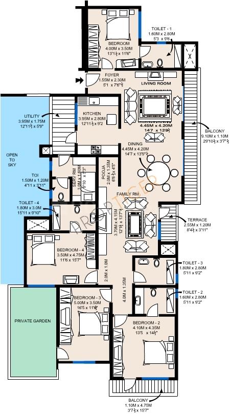 4 BHK Apartment