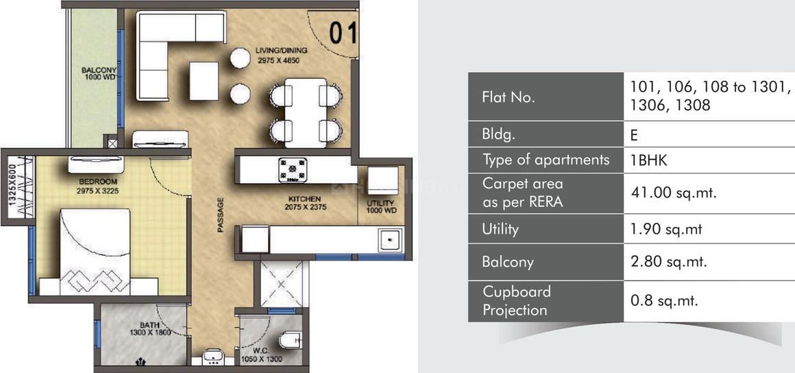 1 BHK Apartment