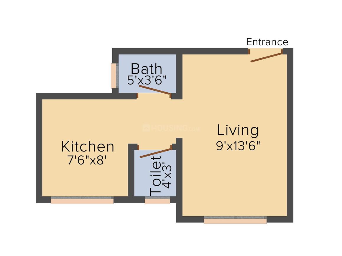 1 RK Apartment