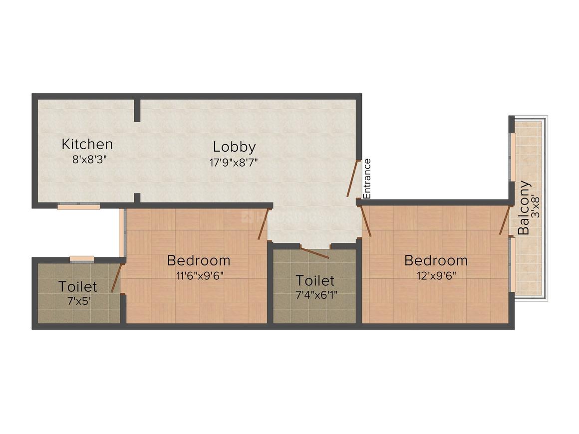 2 BHK Independent Floor
