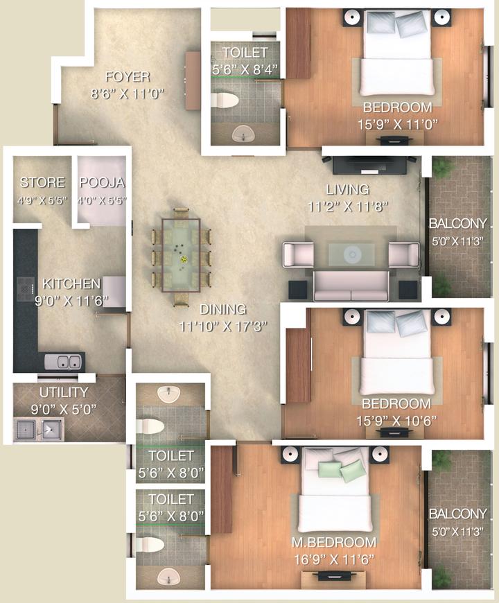 Adarsh Lakefront Residential Phase 1 - Image 18