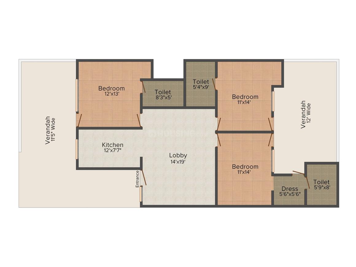 3 BHK Independent Floor