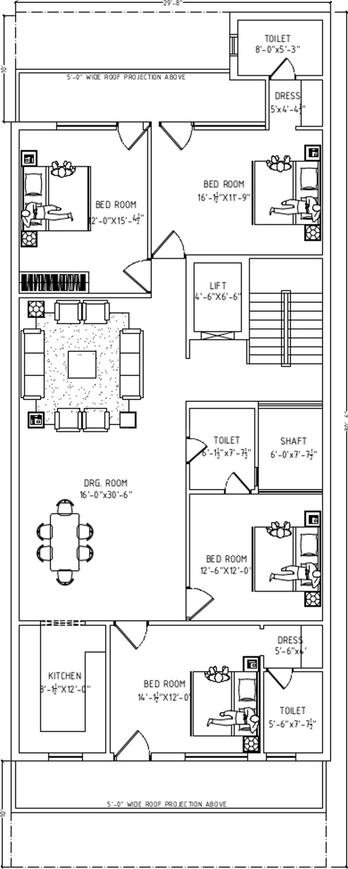 4 BHK Apartment