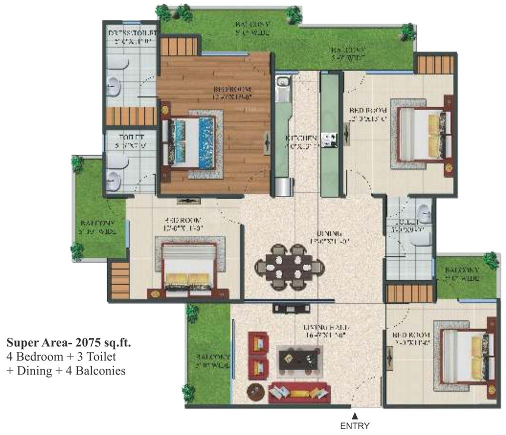 Supertech Czar Suites - Image 32