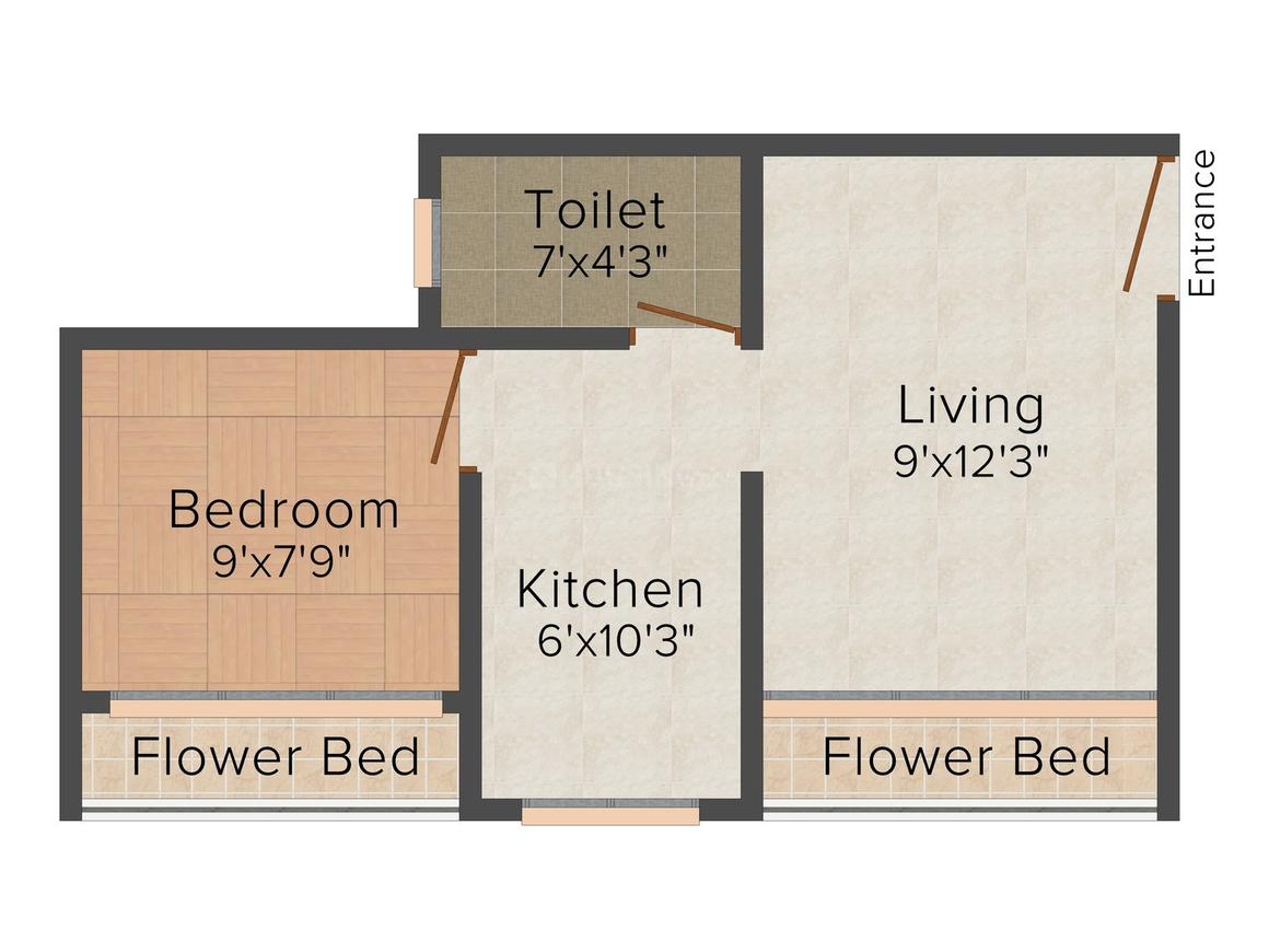 1 BHK Apartment