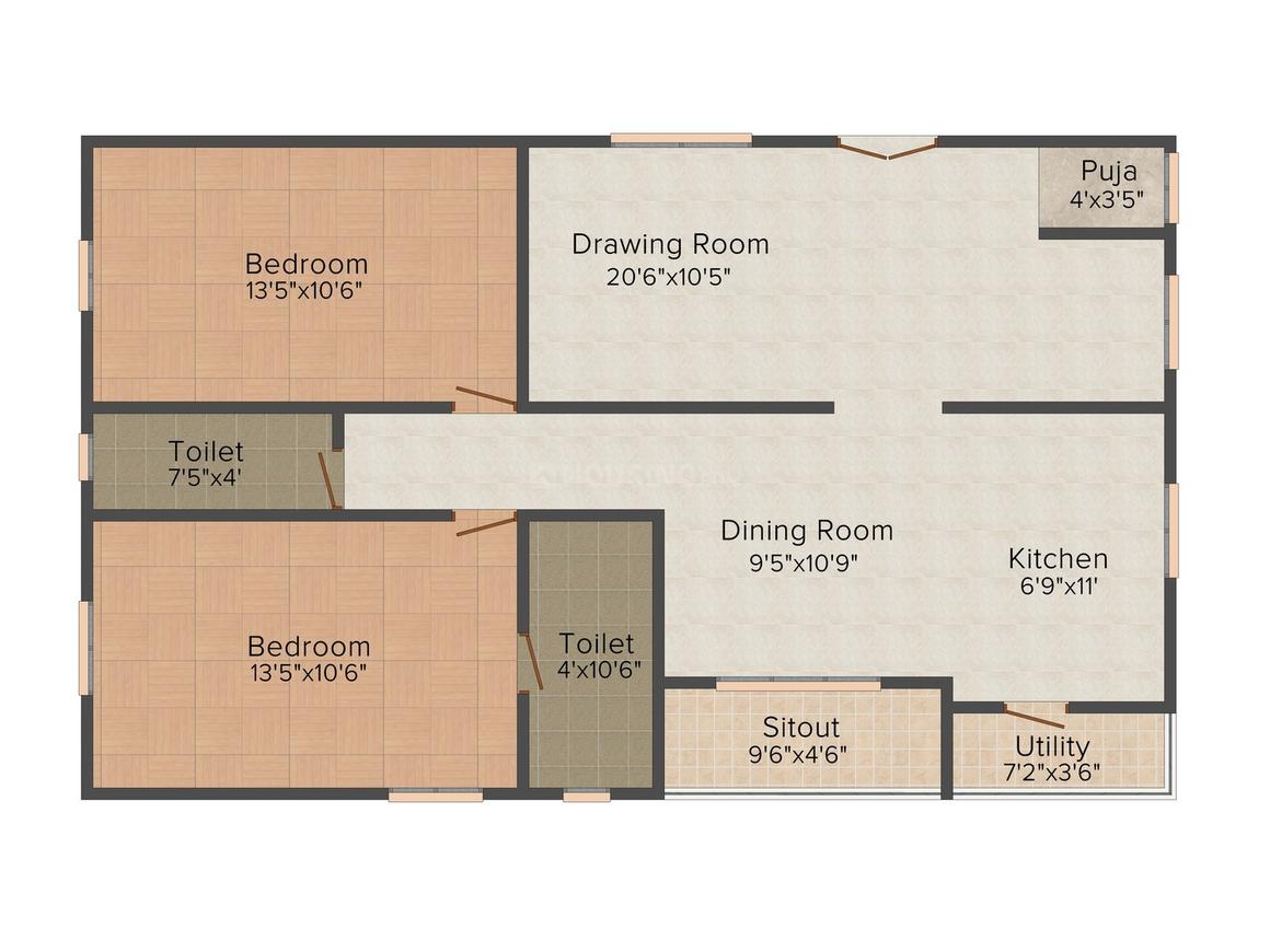 2 BHK Apartment