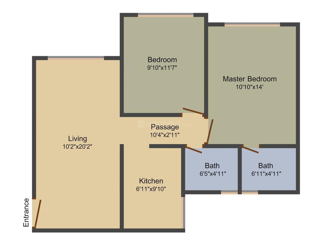2 BHK Apartment