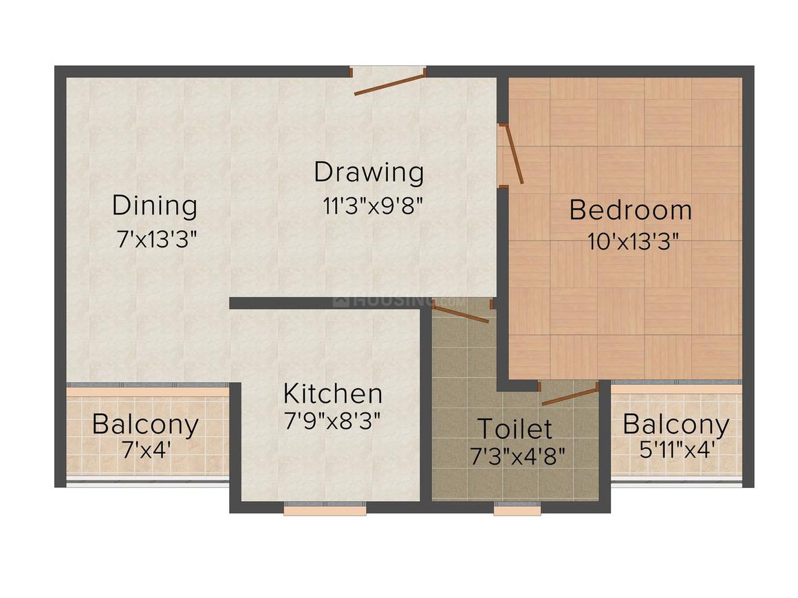 1 BHK Apartment