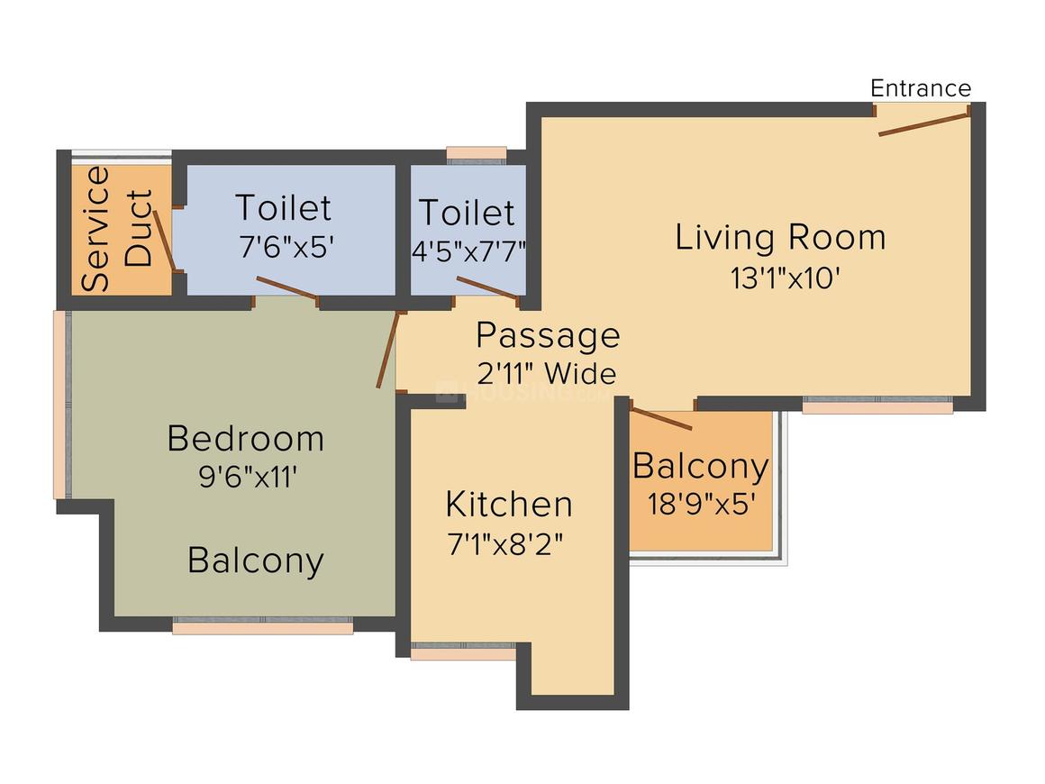 1 BHK Apartment