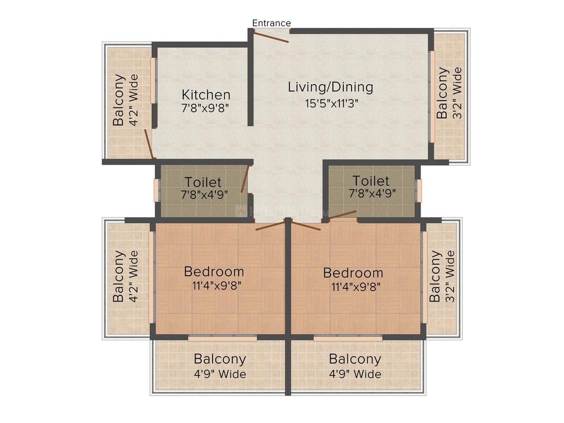 2 BHK Apartment