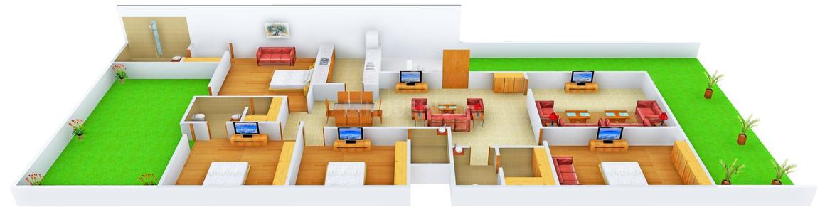 4 BHK Independent Floor