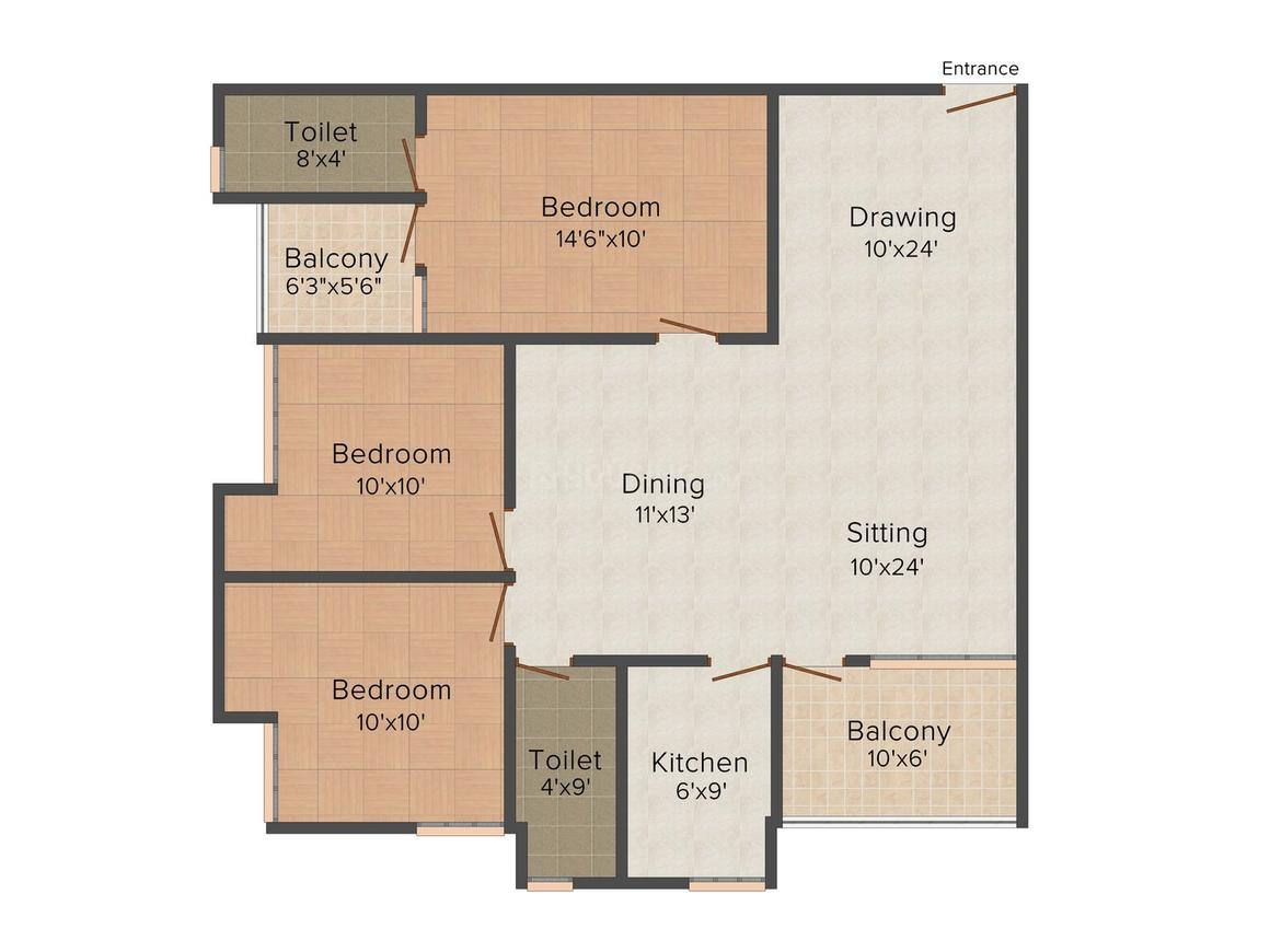 3 BHK Apartment
