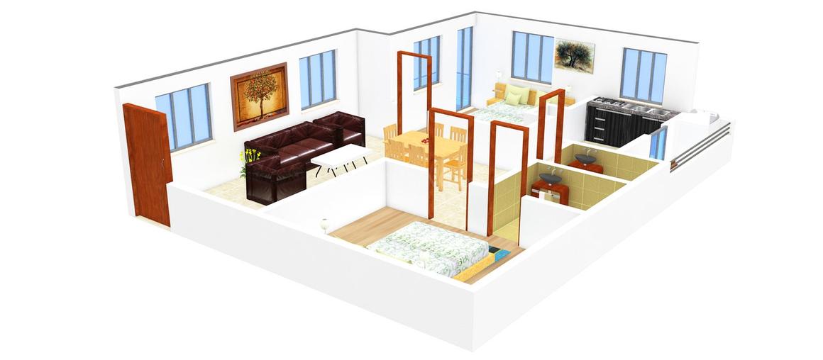 2 BHK Apartment