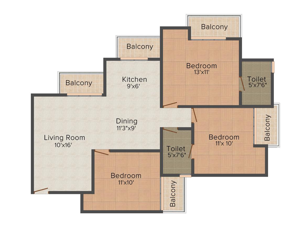 Amrapali Princely Estate - Image 25