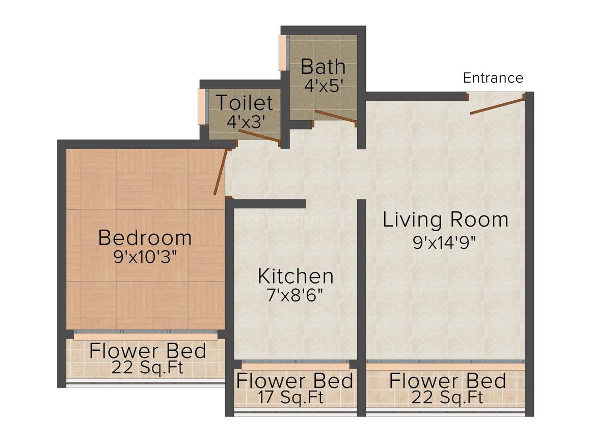 1 BHK Apartment