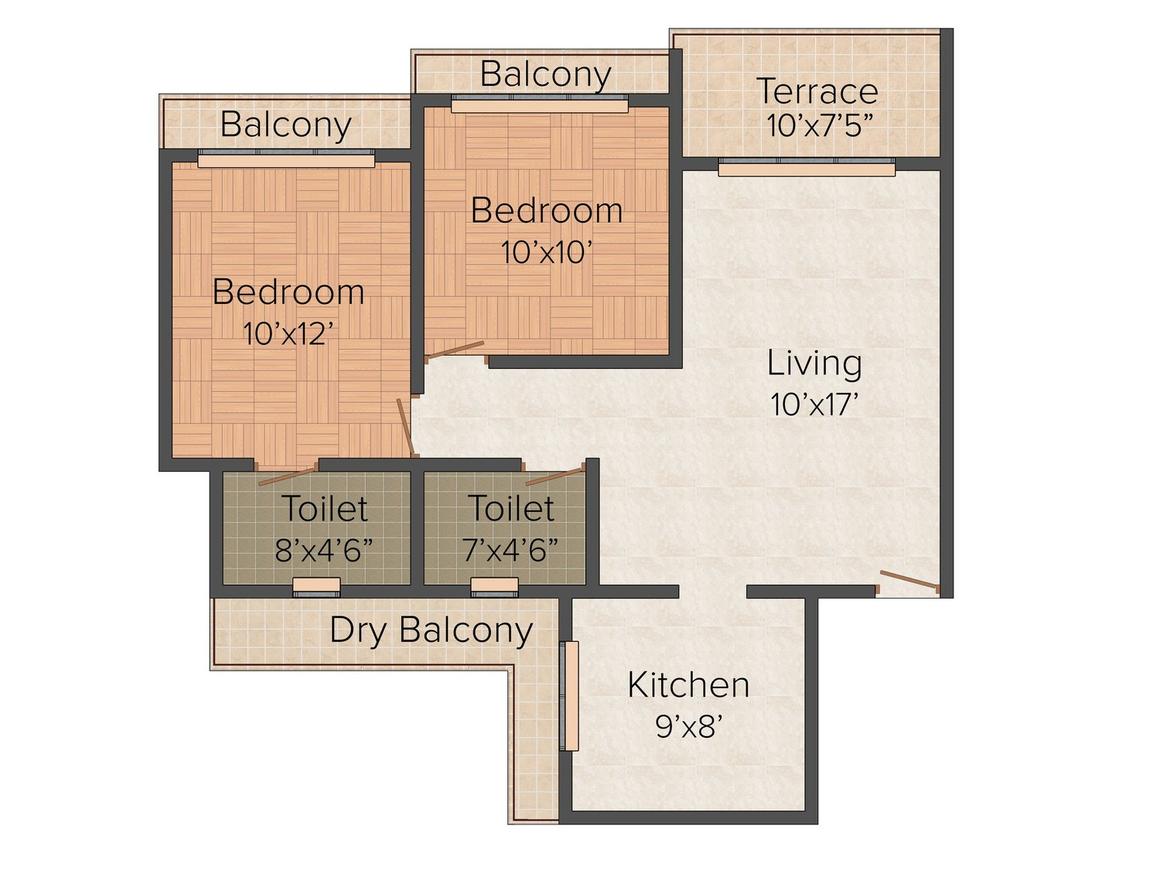 Nms Moreshwar Plaza In Nerul Price Reviews Floor Plan