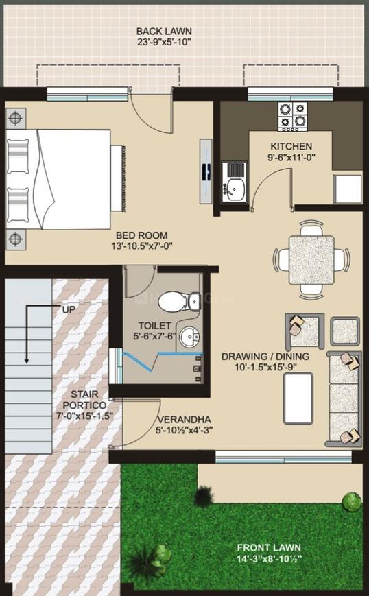 1 BHK Villa