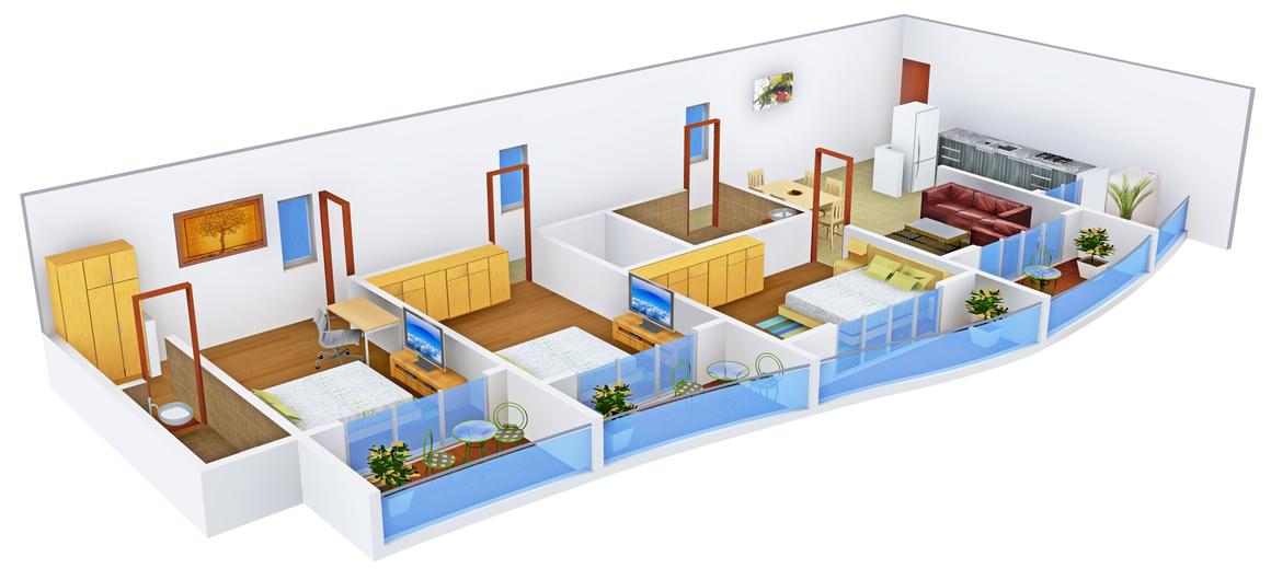 3 BHK Apartment