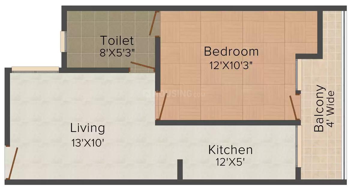 1 BHK Apartment