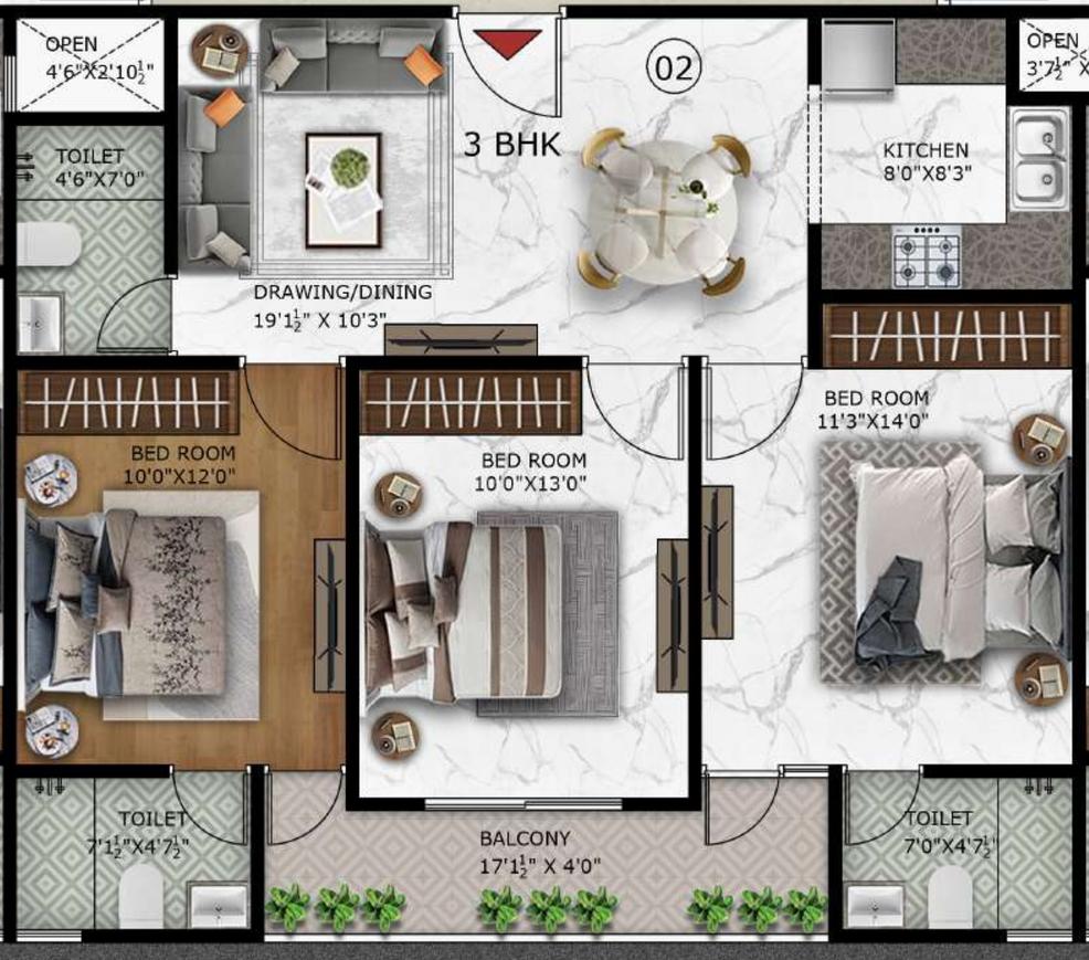 Swastik Triveni Homes - Image 14