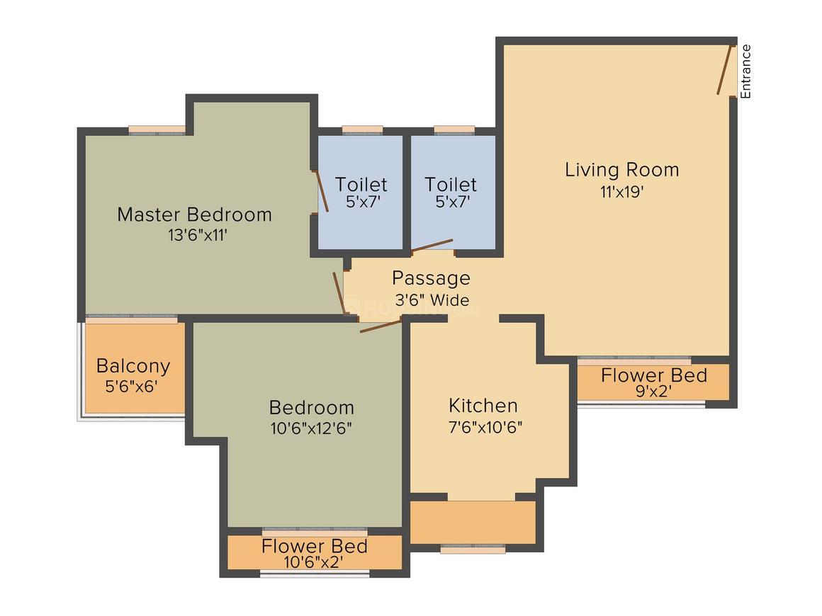 2 BHK Apartment